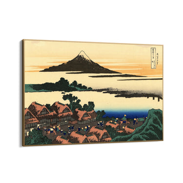Quadro Stampa su Tela Alba a Isawa nella provincia di Kai, Katsushika Hokusai - CupidoDesign