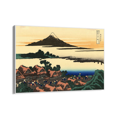 Quadro Stampa su Tela Alba a Isawa nella provincia di Kai, Katsushika Hokusai - CupidoDesign