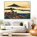 Quadro Stampa su Tela Alba a Isawa nella provincia di Kai, Katsushika Hokusai - CupidoDesign