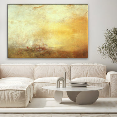 Quadro Stampa su Tela Alba con mostri marini, William Turner - CupidoDesign