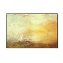 Quadro Stampa su Tela Alba con mostri marini, William Turner - CupidoDesign