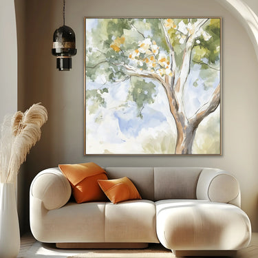 Quadro Stampa su Tela Alberi di Luce - CupidoDesign