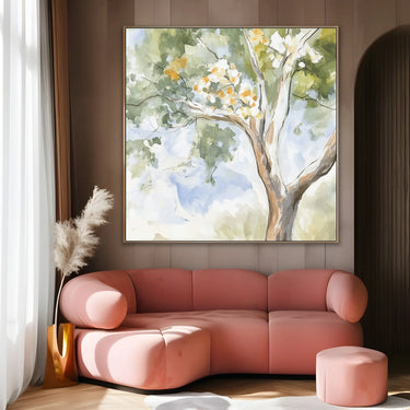 Quadro Stampa su Tela Alberi di Luce - CupidoDesign