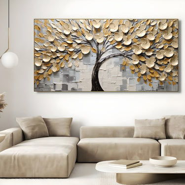 Quadro Stampa su Tela Albero in Movimento - CupidoDesign