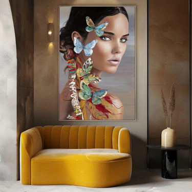 Quadro Stampa su Tela Ali Silenziose - CupidoDesign