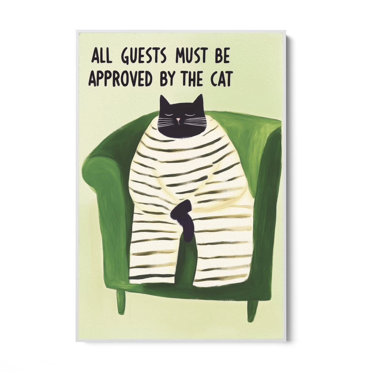 All guests must be approved