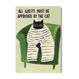 All guests must be approved