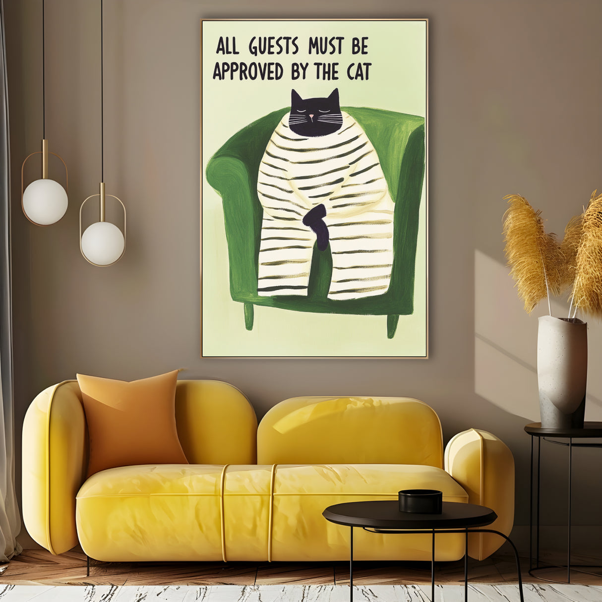 All guests must be approved