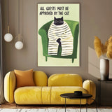All guests must be approved