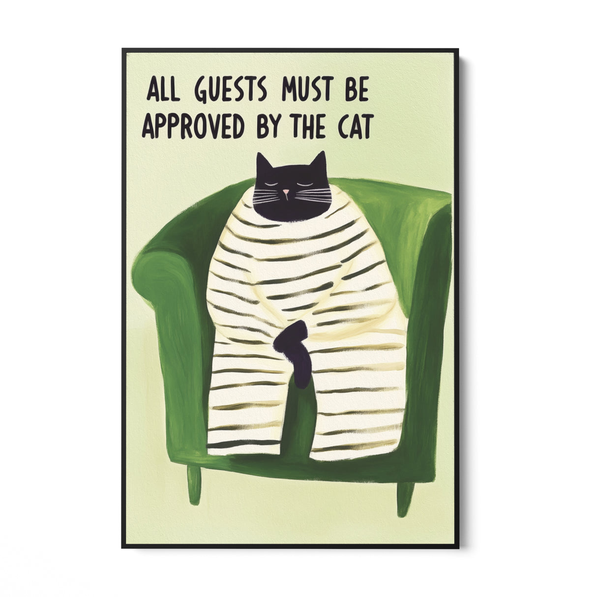 All guests must be approved