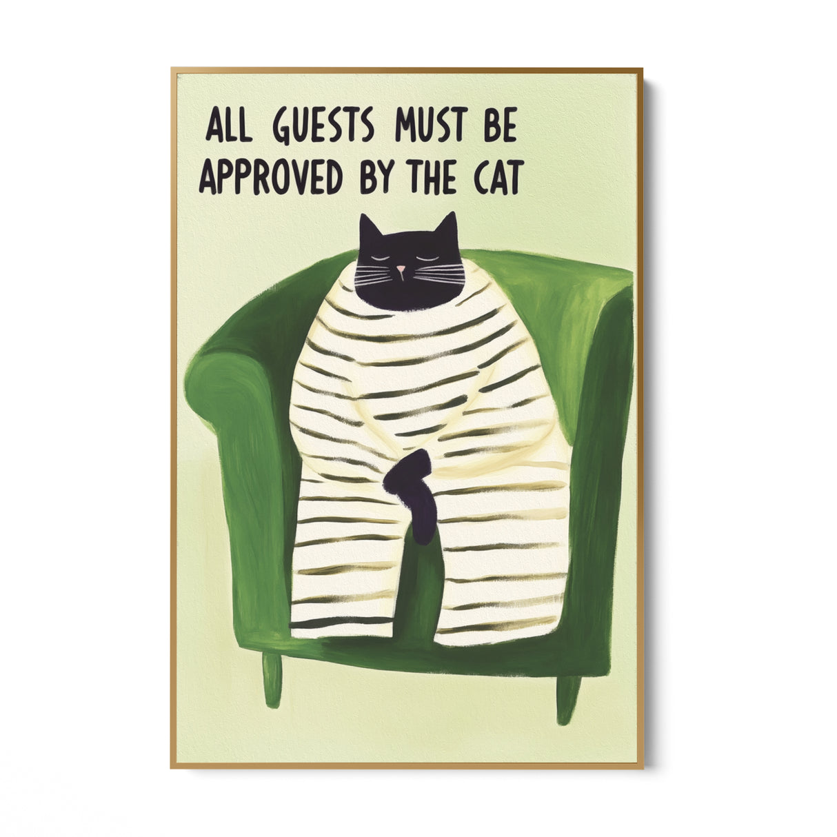All guests must be approved