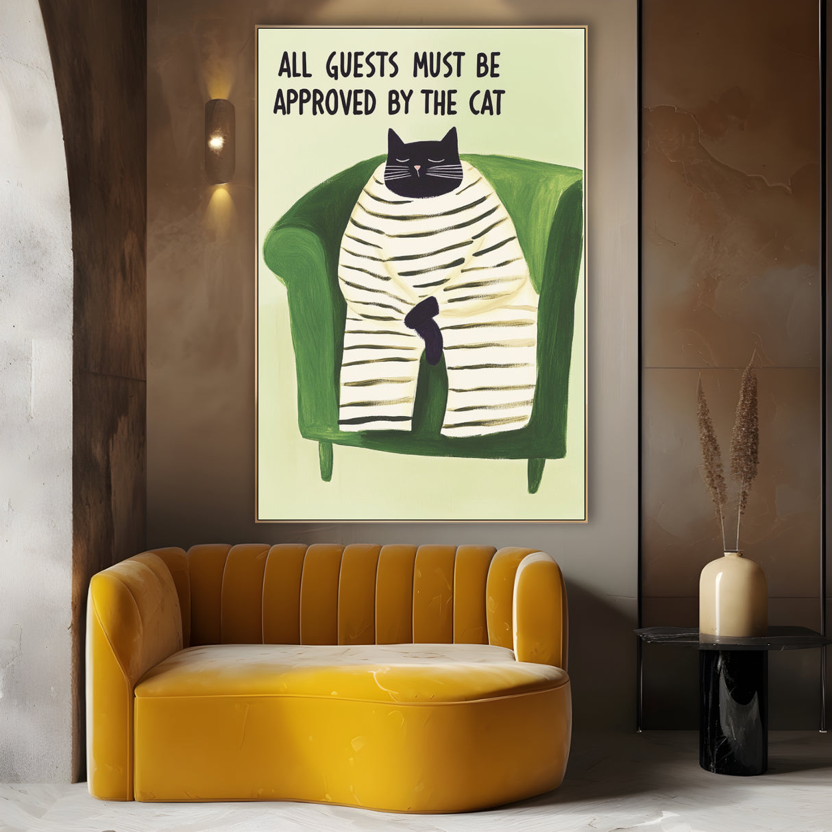 All guests must be approved