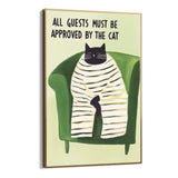 All guests must be approved