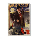 Quadro Stampa su Tela Ambassadeurs, Théophile Steinlen - CupidoDesign