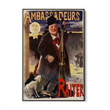 Quadro Stampa su Tela Ambassadeurs, Théophile Steinlen - CupidoDesign