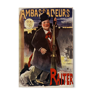 Quadro Stampa su Tela Ambassadeurs, Théophile Steinlen - CupidoDesign