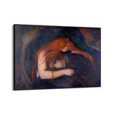 Quadro Stampa su Tela Amore e Dolore, Edvard Munch - CupidoDesign