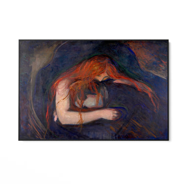 Quadro Stampa su Tela Amore e Dolore, Edvard Munch - CupidoDesign