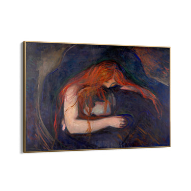 Quadro Stampa su Tela Amore e Dolore, Edvard Munch - CupidoDesign