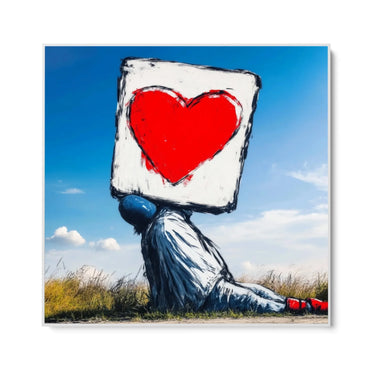 Quadro Stampa su Tela Amore in batteria - CupidoDesign