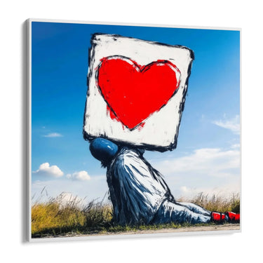 Quadro Stampa su Tela Amore in batteria - CupidoDesign