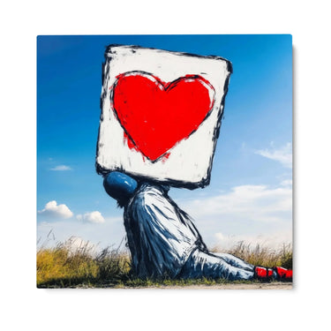 Quadro Stampa su Tela Amore in batteria - CupidoDesign