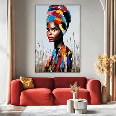 Quadro Stampa su Tela Anima Scomposta - CupidoDesign