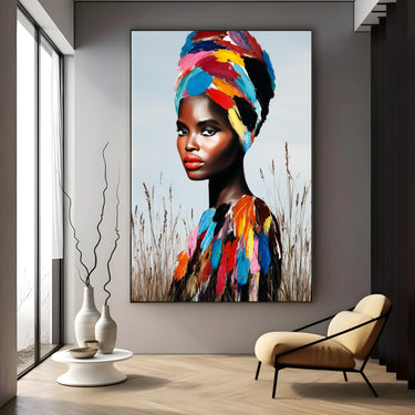 Quadro Stampa su Tela Anima Scomposta - CupidoDesign