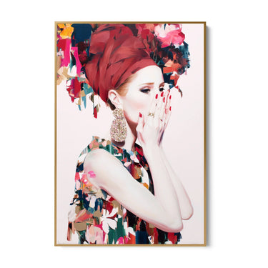 Quadro Stampa su Tela Anima Tessile - CupidoDesign