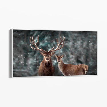 Quadro Stampa su Tela Anime del Bosco - CupidoDesign