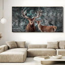 Quadro Stampa su Tela Anime del Bosco - CupidoDesign
