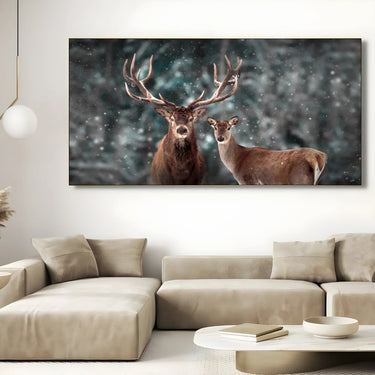 Quadro Stampa su Tela Anime del Bosco - CupidoDesign