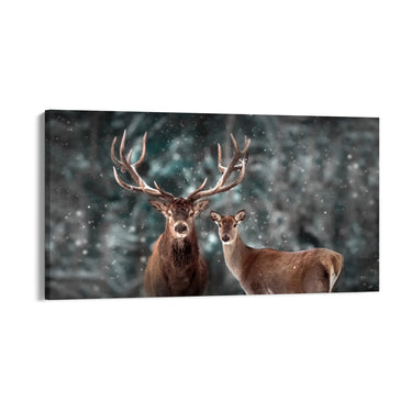 Quadro Stampa su Tela Anime del Bosco - CupidoDesign