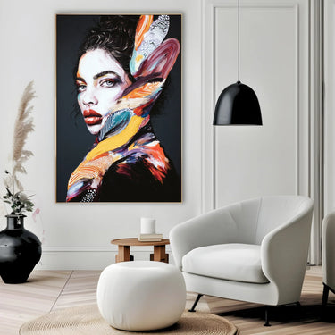 Quadro Stampa su Tela Anime di Colore - CupidoDesign