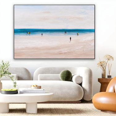 Quadro Stampa su Tela Anime sulla Spiaggia - CupidoDesign