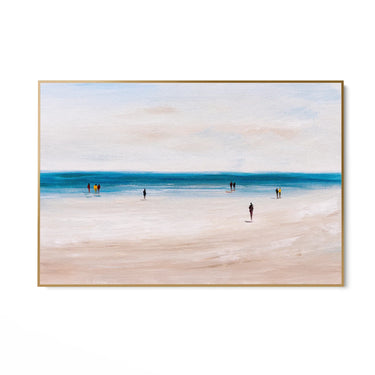 Quadro Stampa su Tela Anime sulla Spiaggia - CupidoDesign