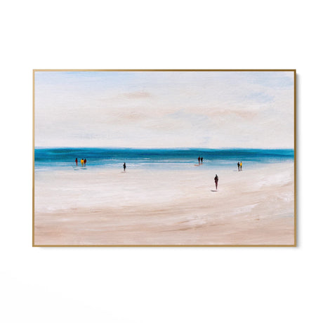 Quadro Stampa su Tela Anime sulla Spiaggia - CupidoDesign