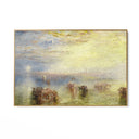 Quadro Stampa su Tela Approccio a Venezia, William Turner - CupidoDesign