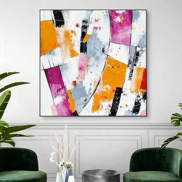 Quadro Stampa su Tela Arancione Soave - CupidoDesign