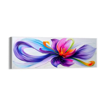 Quadro Stampa su Tela Arcobaleno Floreale - CupidoDesign