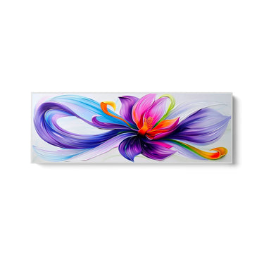 Quadro Stampa su Tela Arcobaleno Floreale - CupidoDesign