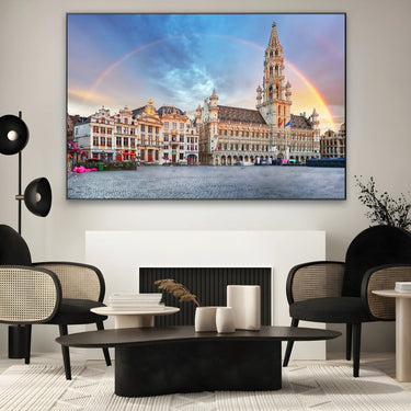 Quadro Stampa su Tela Arco su Bruxelles, Belgio - CupidoDesign