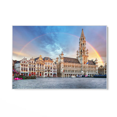 Quadro Stampa su Tela Arco su Bruxelles, Belgio - CupidoDesign