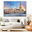 Quadro Stampa su Tela Arco su Bruxelles, Belgio - CupidoDesign