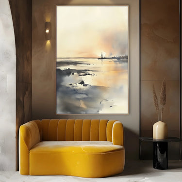 Quadro Stampa su Tela Aria d’Ambra - CupidoDesign