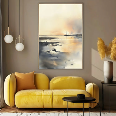 Quadro Stampa su Tela Aria d’Ambra - CupidoDesign