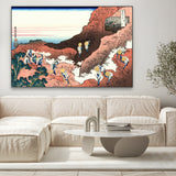 Quadro Stampa su Tela Arrampicata sul Monte Fuji, Katsushika Hokusai - CupidoDesign