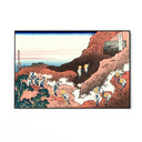 Quadro Stampa su Tela Arrampicata sul Monte Fuji, Katsushika Hokusai - CupidoDesign