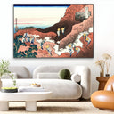Quadro Stampa su Tela Arrampicata sul Monte Fuji, Katsushika Hokusai - CupidoDesign