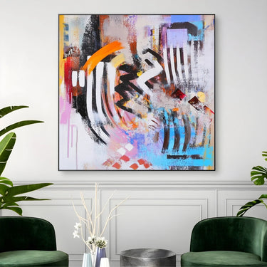 Quadro Stampa su Tela Ascesa Lieve - CupidoDesign